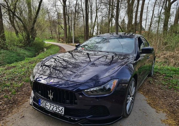 Maserati Ghibli cena 123800 przebieg: 76778, rok produkcji 2015 z Grabów nad Prosną małe 154